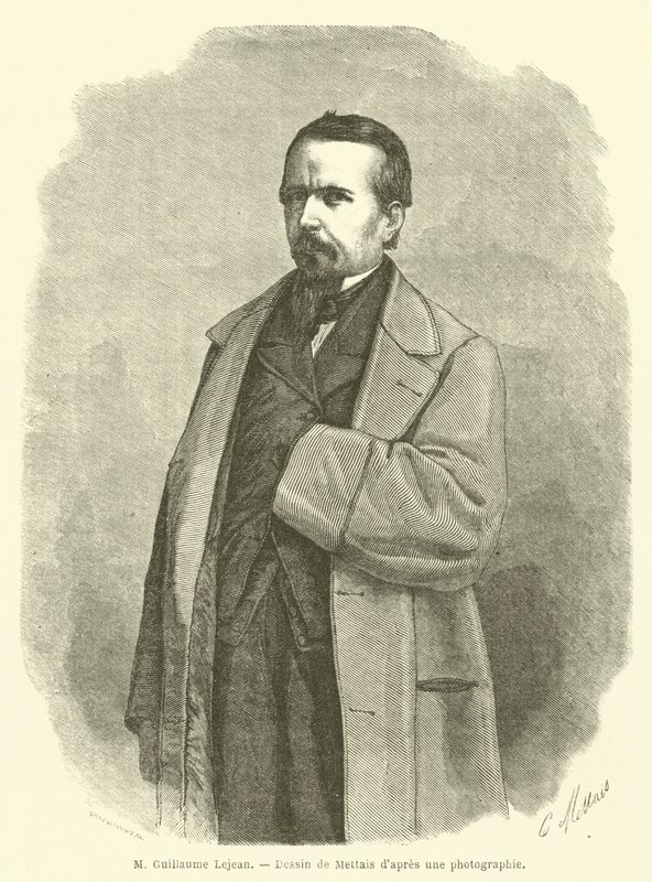 M Guillaume Lejean (gravyr) av French School