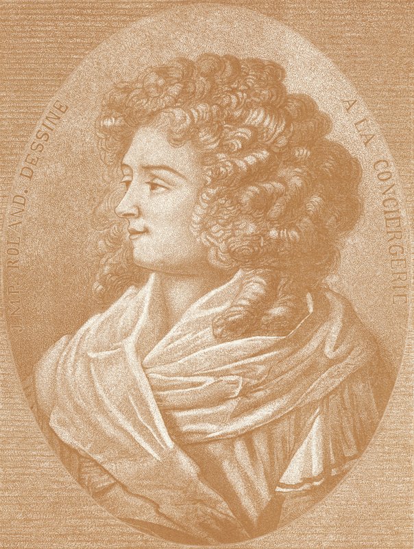 Madame Roland, fransk revolutionär av French School