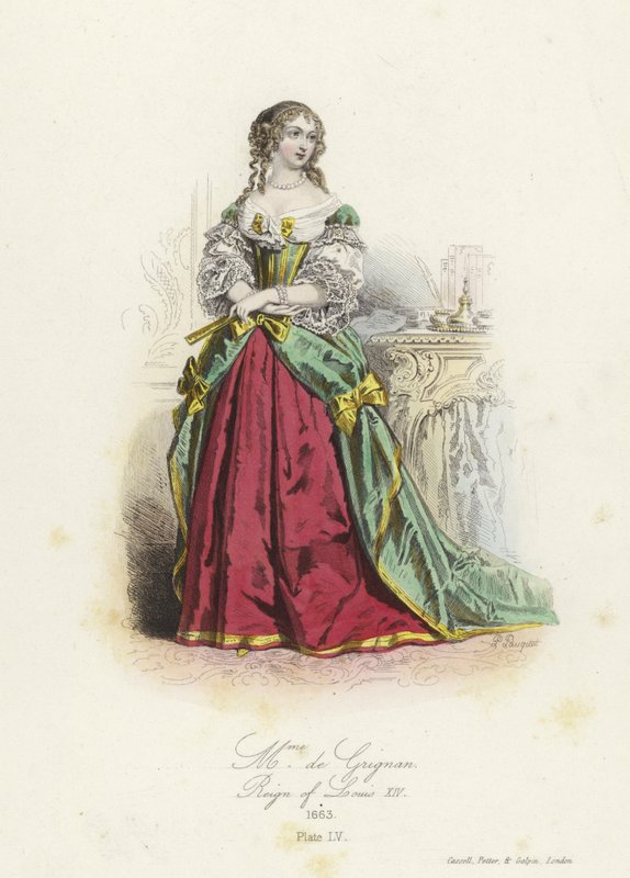 Madame de Grignan, fransk aristokrat på Ludvig XIV:s tid av French School