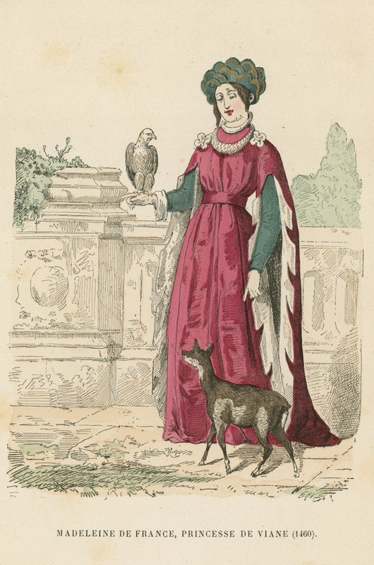 Madeleine av Frankrike, prinsessan av Viana av French School