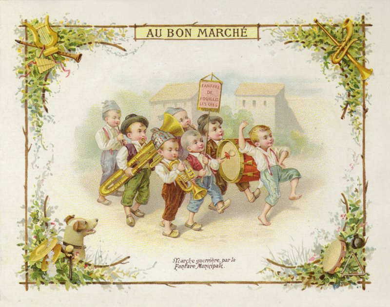 Marcherande barnband av French School