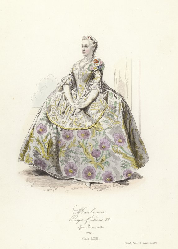 Markioninna, regeringstid av Ludvig XV av Frankrike av French School