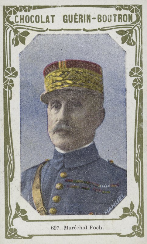 Marechal Foch (färgad bild) av French School
