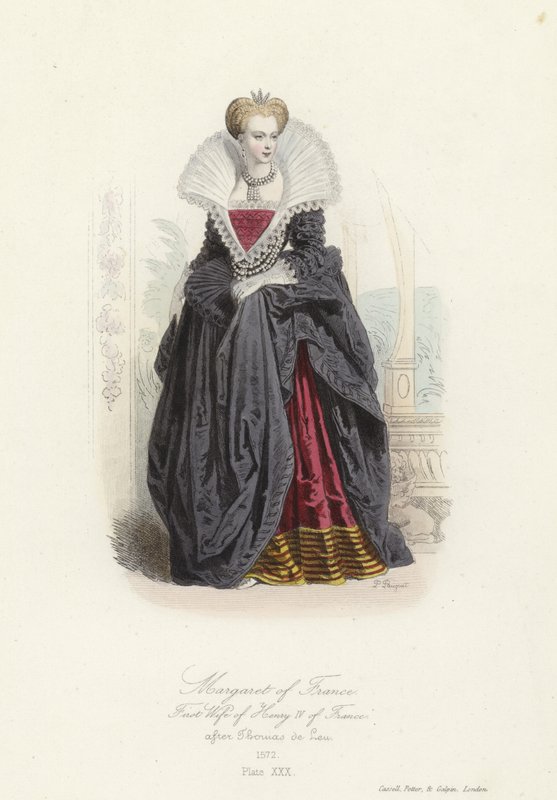 Margareta av Frankrike, första fru till Henrik IV av Frankrike av French School