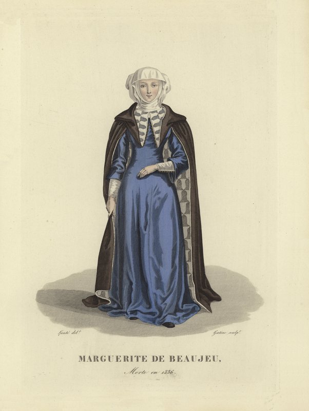Margareta av Beaujeu av French School
