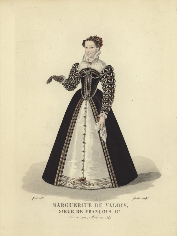 Marguerite av Navarra, syster till kung Frans I av Frankrike av French School