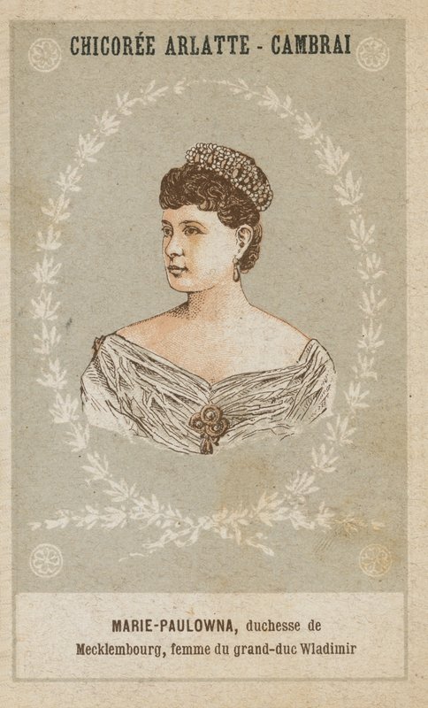 Marie-Paulowna, hertiginna av Mecklenburg, hustru till storhertig Vladimir av French School