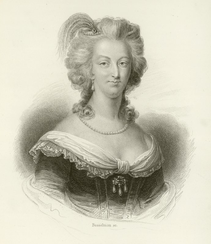 Marie Antoinette av French School