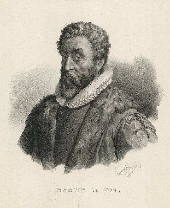 Marten de Vos, flamländsk konstnär av French School
