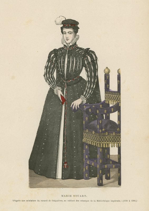 Mary, drottning av skotten av French School