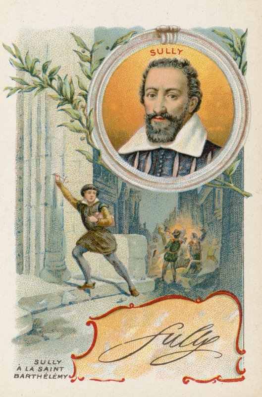 Maximilien de Bethune, hertig av Sully, fransk huguenotsoldat och statsman av French School