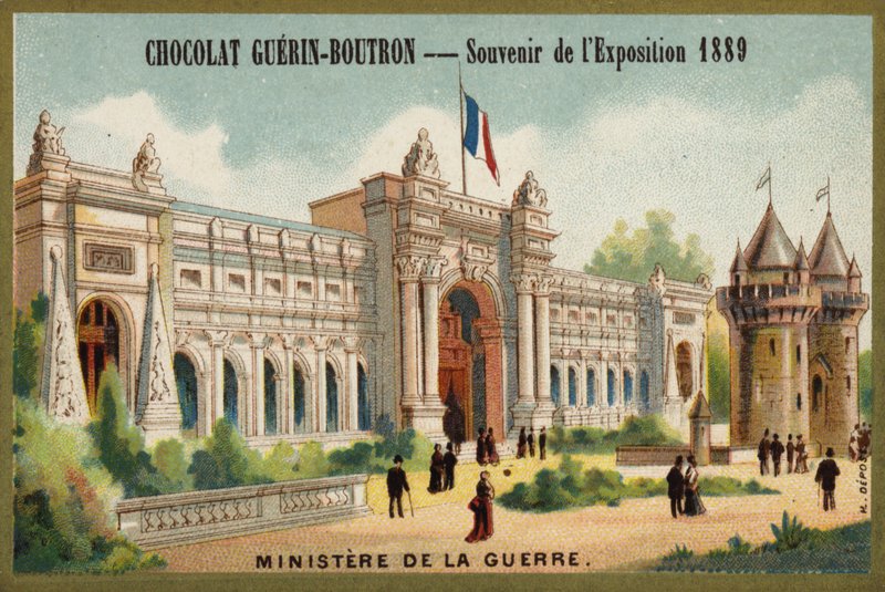 Krigsministeriet (chromolitho) av French School