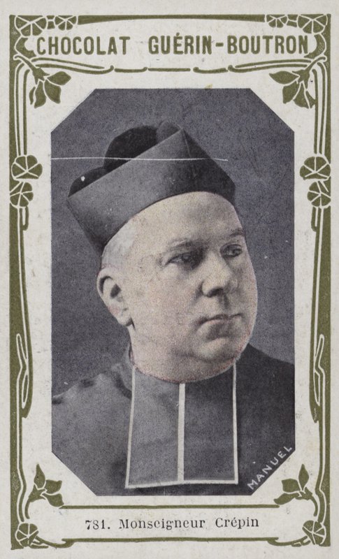 Monseigneur Crepin (färgad bild) av French School