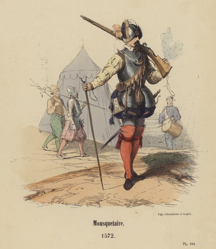 Musketör av French School