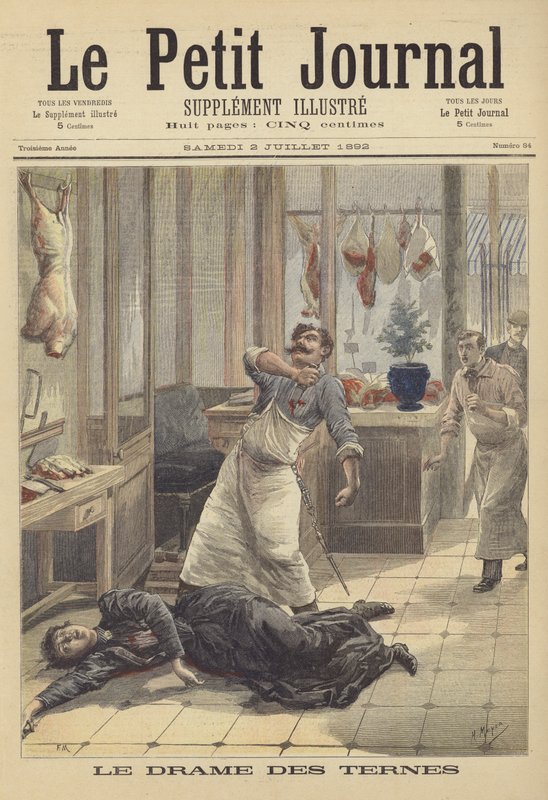 Mord på Avenue des Ternes, Paris av French School