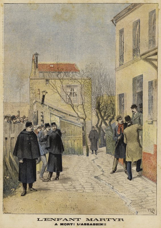 Mord på ett litet barn, Frankrike, 1897 av French School