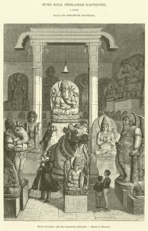 Leiden Museum, Hall of Asian Monuments (gravyr) av French School