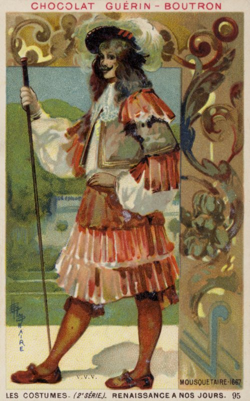 Musketör, 1600-talet av French School