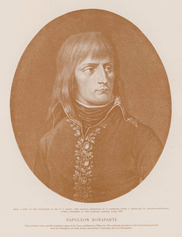 Napoleon Bonaparte av French School