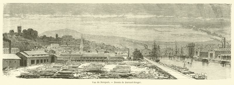 Newport (gravyr) av French School