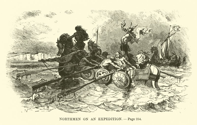 Norrmän på expedition av French School