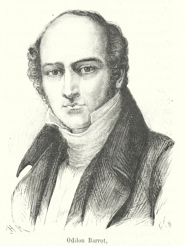 Odilon Barrot (gravyr) av French School