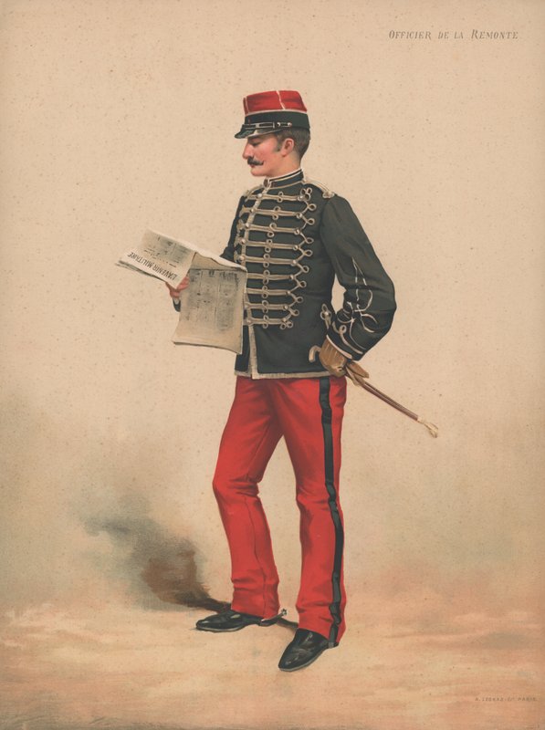 Officer i Remonte av French School