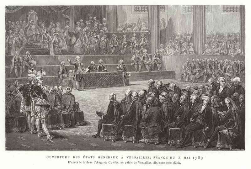 Invigning av generalständerna, Versailles, 5 maj 1789 av French School
