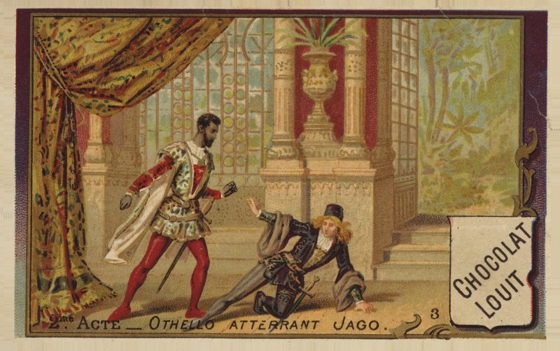 Othello och Iago av French School