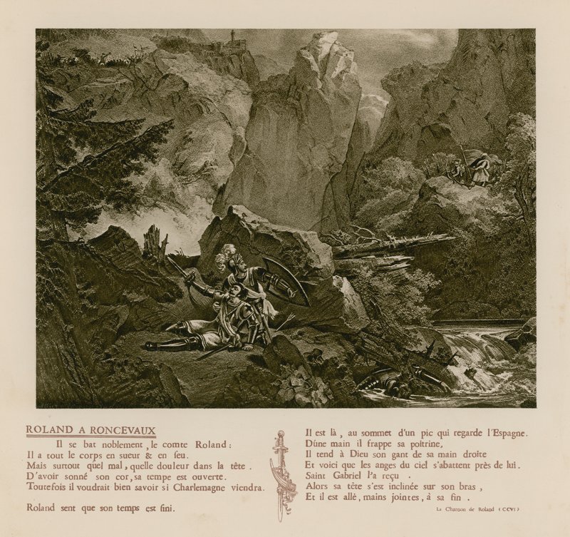 Sida från Panhard & Levassors katalog (färg litho) av French School