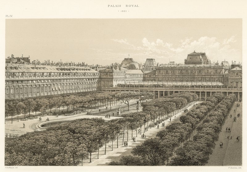 Kungliga slottet, 1880 av French School