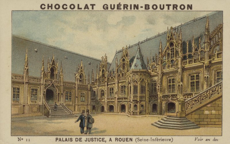 Justitiepalatset i Rouen, Seine-Inferior av French School