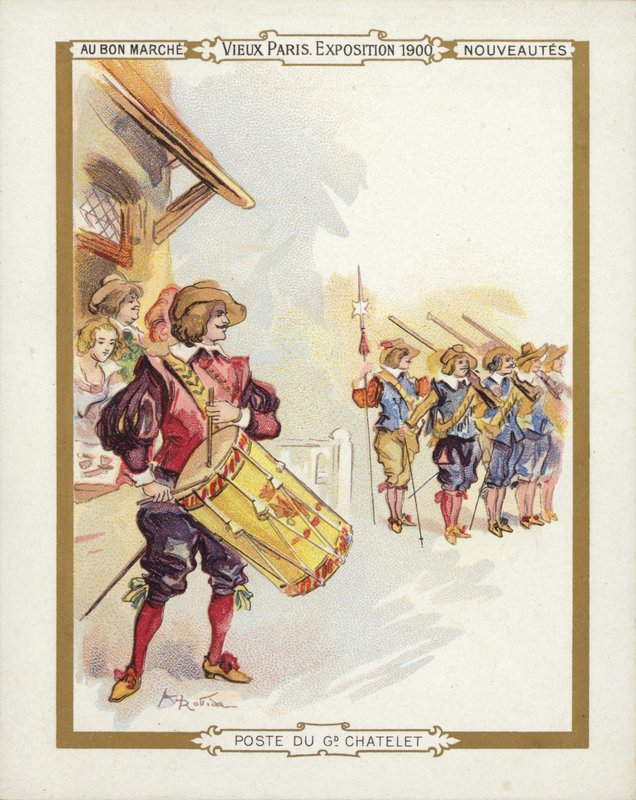 Parisutställning 1900, Cavalier-trummor av French School