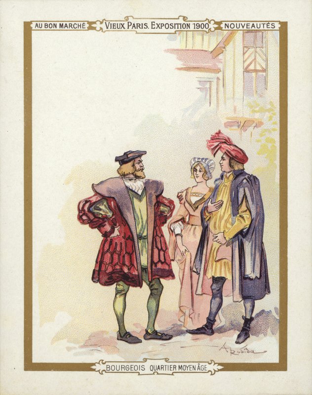 Parisutställning 1900, i samtal av French School