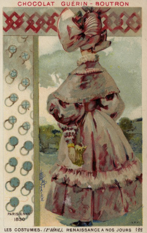 Parisiskt mode, 1830 av French School