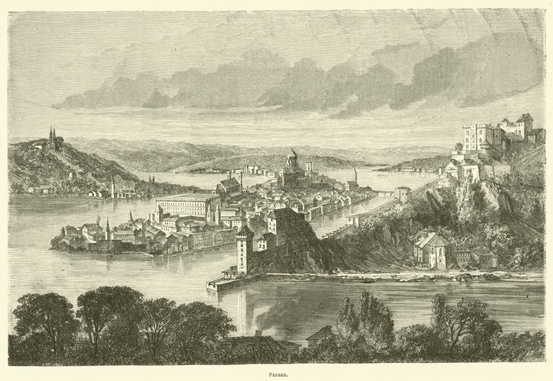 Passau (gravyr) av French School