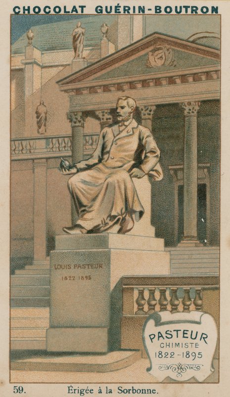 Pasteur, kemist, 1822-1895, etablerad vid Sorbonne av French School