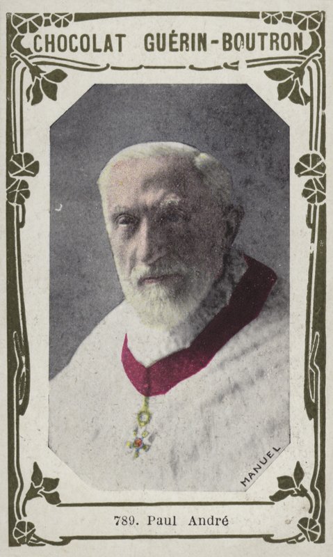 Paul Andre (färgad bild) av French School