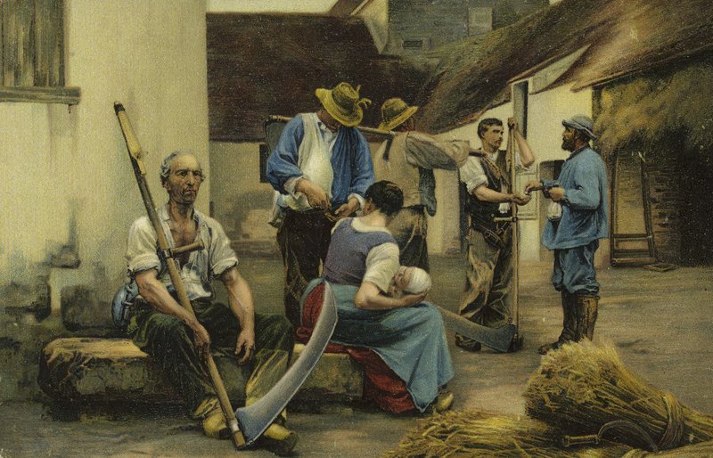 Betala skördarna av French School
