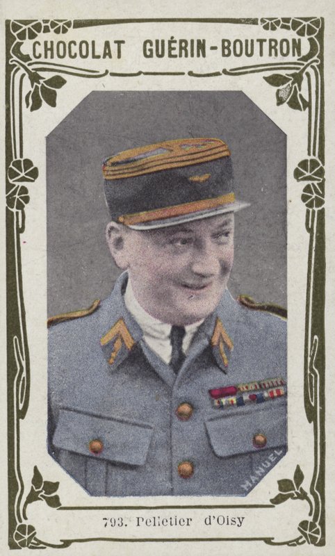 Pelletier dOisy (färgad bild) av French School