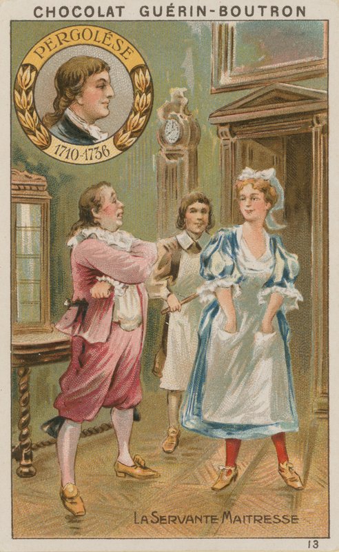 Pergolese, tjänarinnan av French School