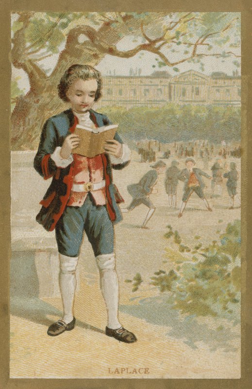 Pierre-Simon Laplace, fransk matematiker och astronom av French School