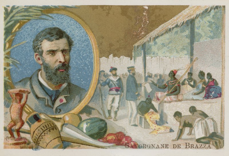 Pierre Savorgnan de Brazza, italienskfödd fransk upptäcktsresande av French School