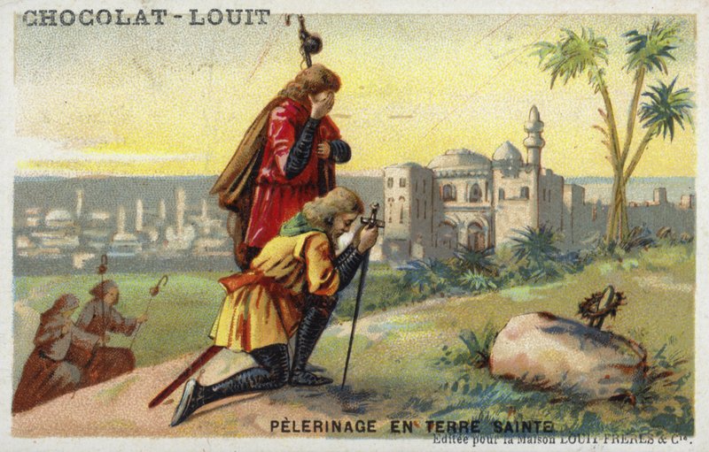 Pilgrimsfärd till det heliga landet av French School