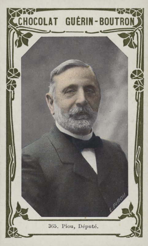 Piou, deputerad (färgad bild) av French School