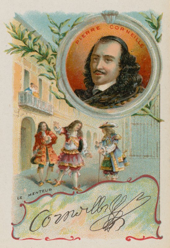 Dramatikern och dramatikern Pierre Corneille av French School