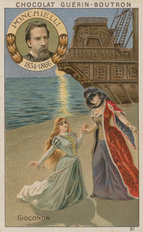 Ponchielli, Gioconda av French School