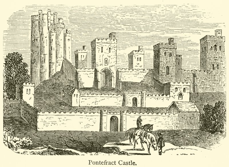 Pontefract Castle (gravyr) av French School