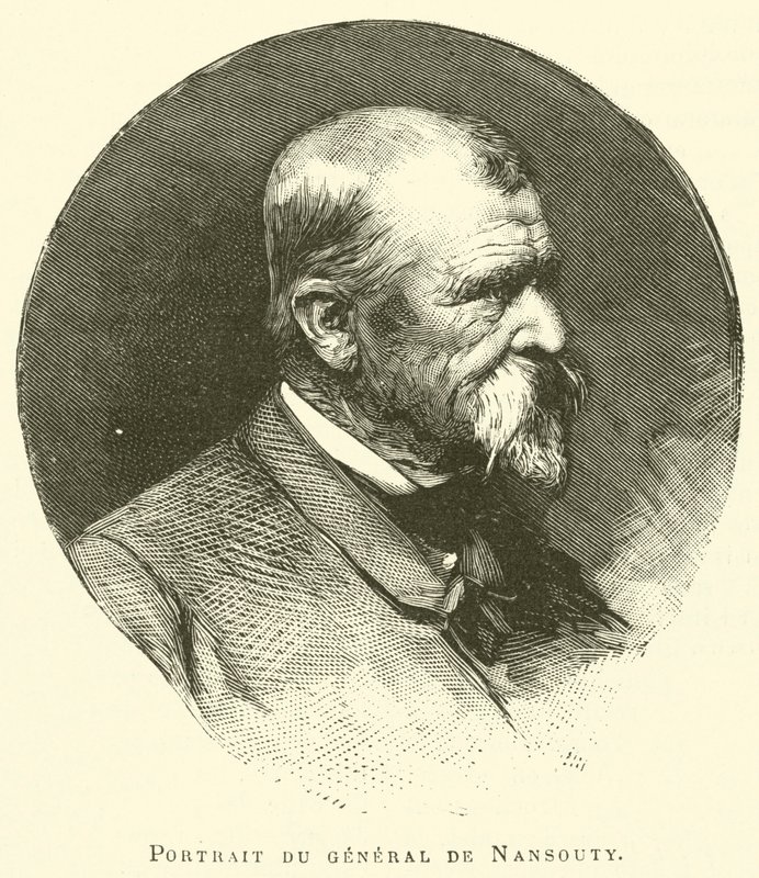 Portrait du general de Nansouty (gravyr) av French School
