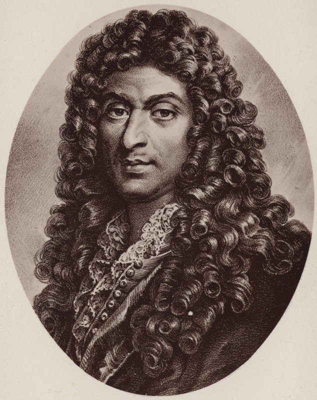 Porträtt av Jean-Baptiste Lulli av French School